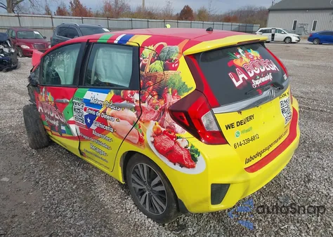 2015 Honda Fit Ex/Ex-L из США, поврежденный, VIN 3HGGK5H83FM768479